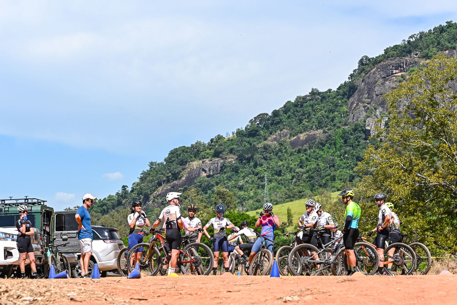 Largada do MTB